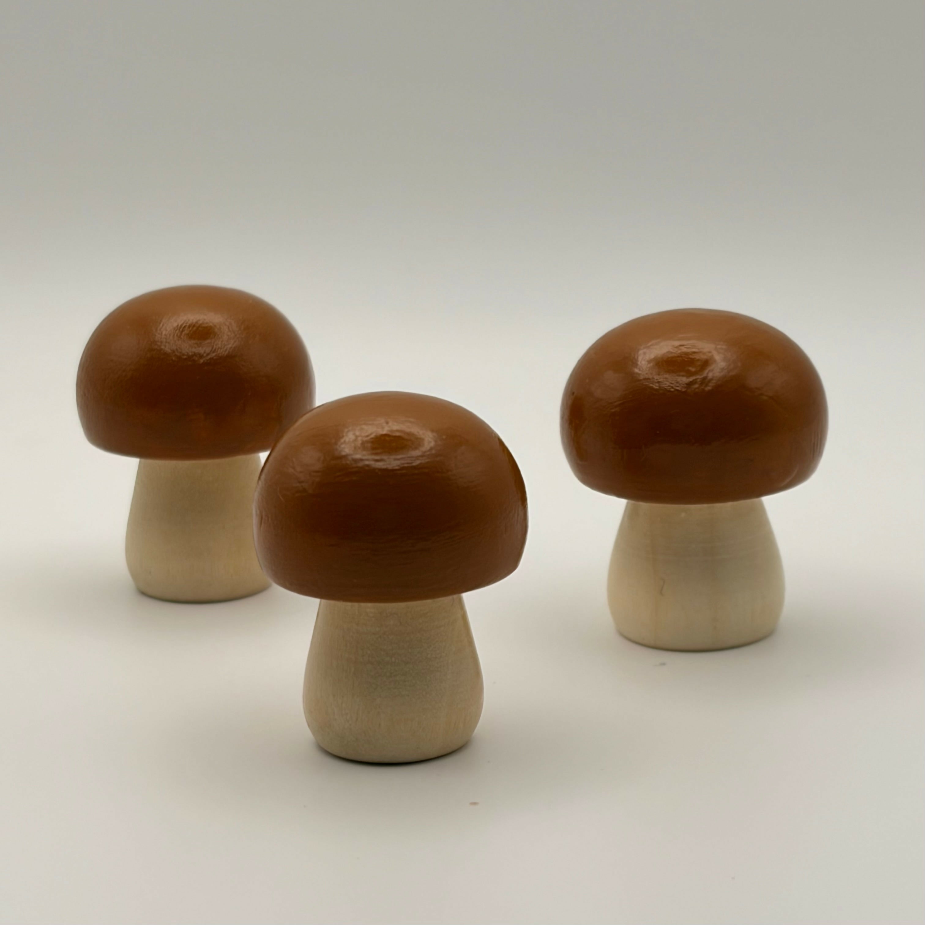 Small Round Mushroom in Caramel
