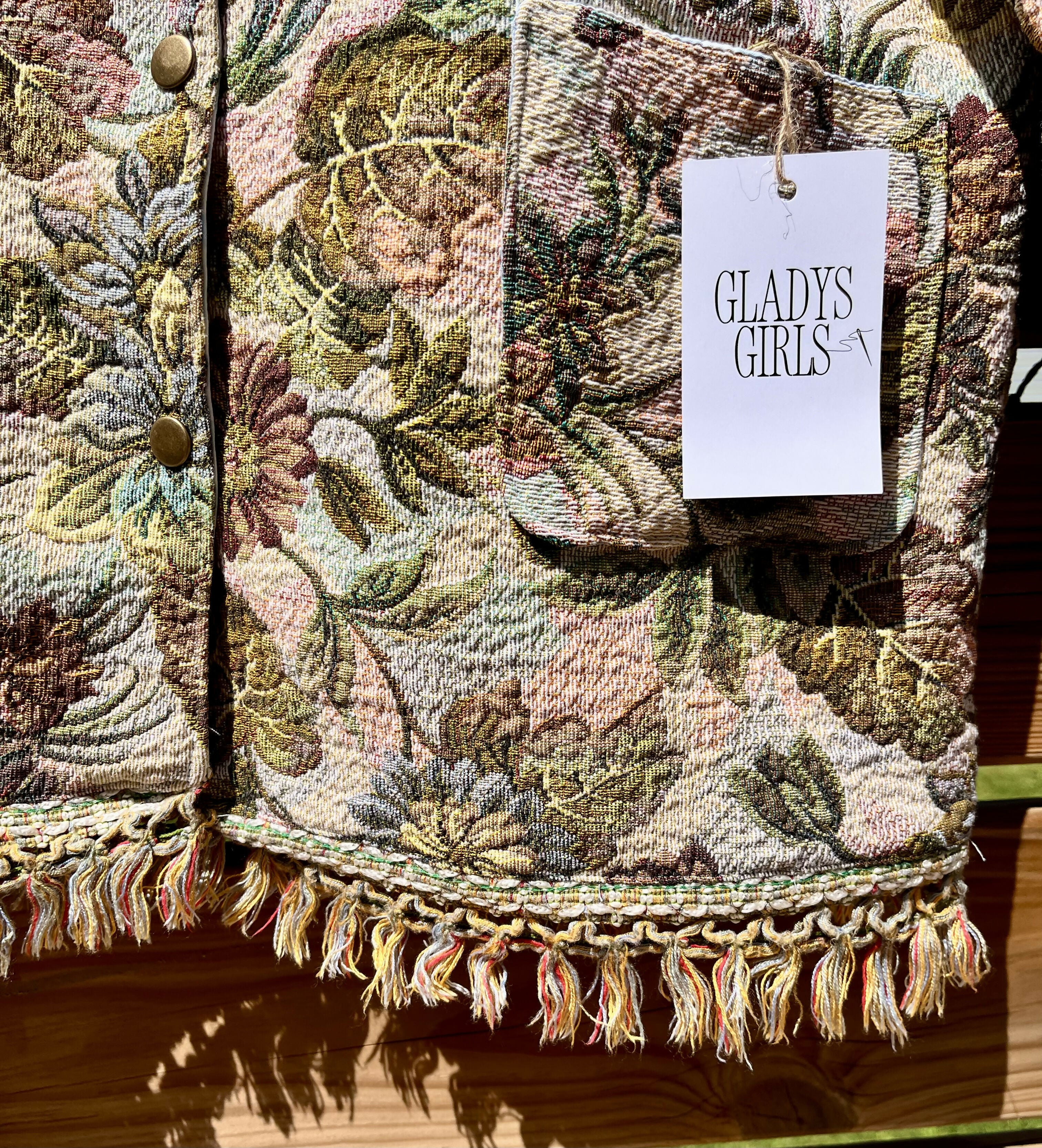 Floral Tapestry Coat