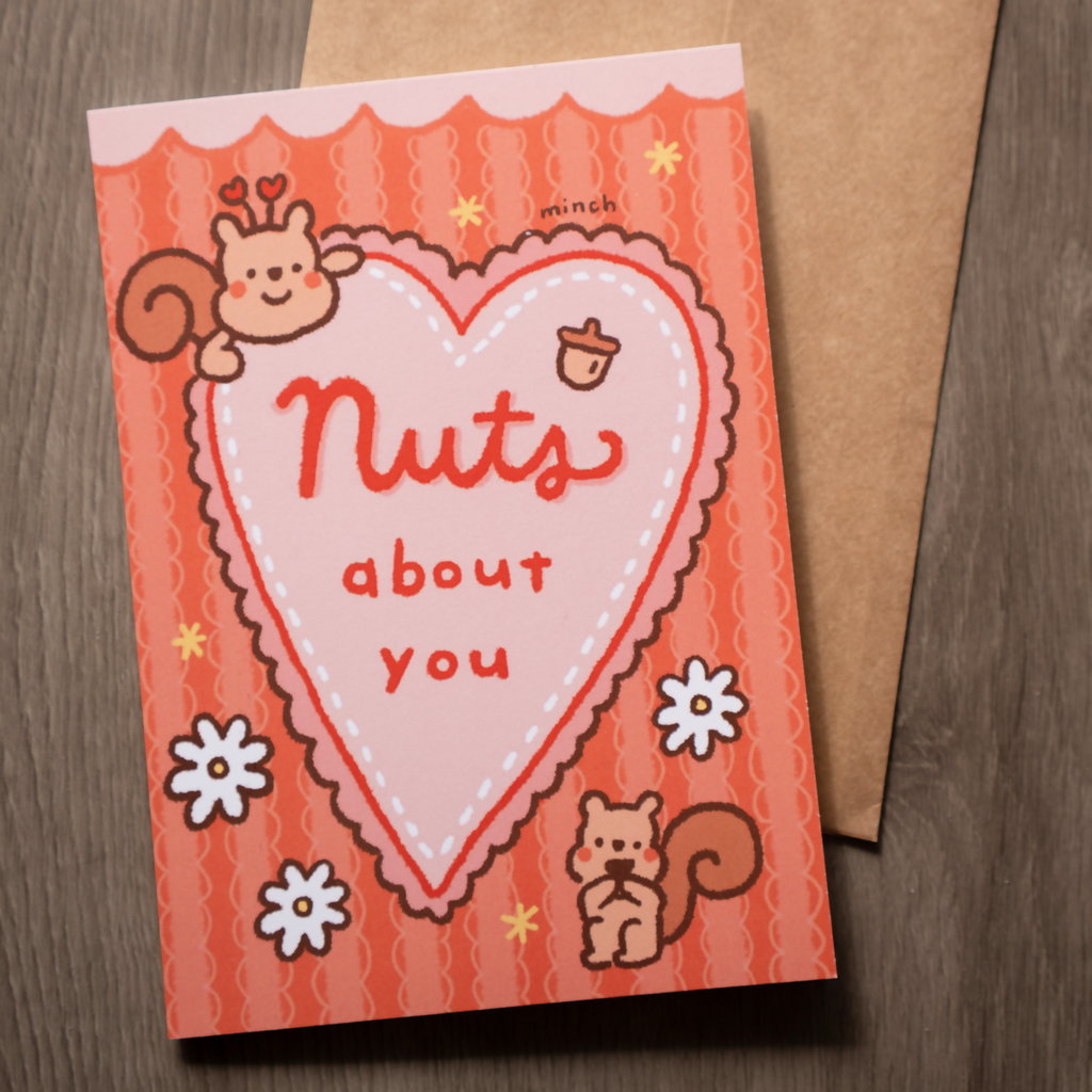 Nuts About You Greeting Card