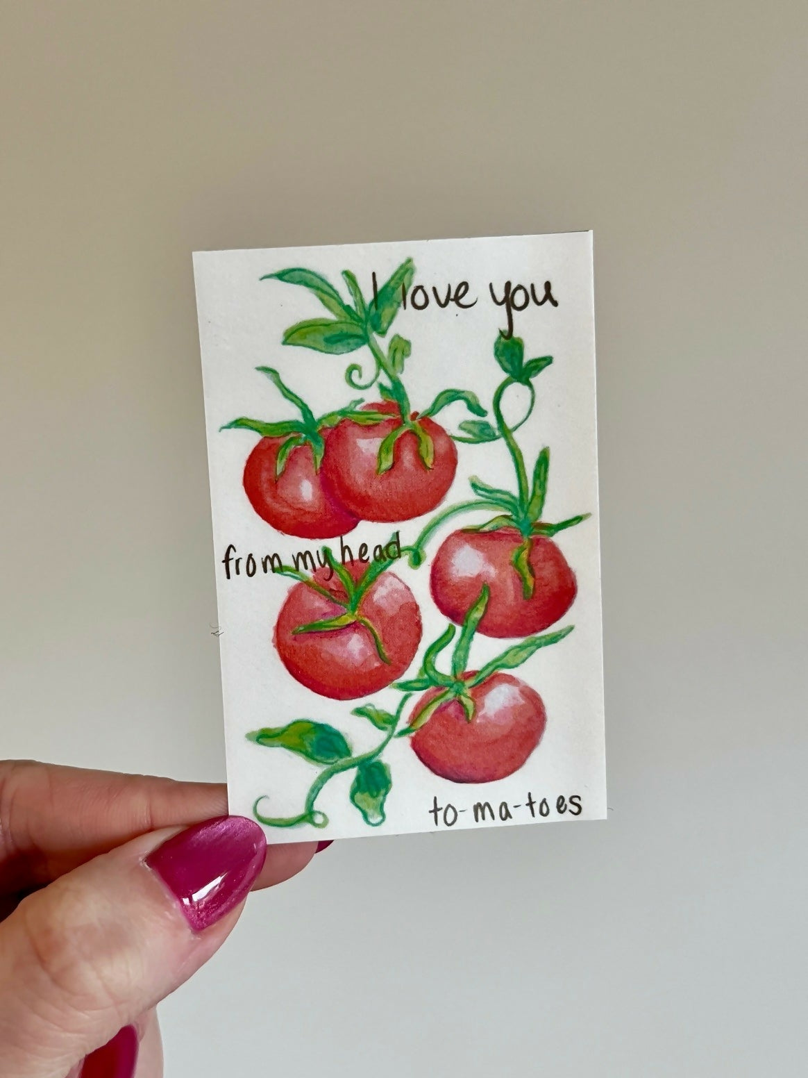 ILY To-Ma-Toes Sticker