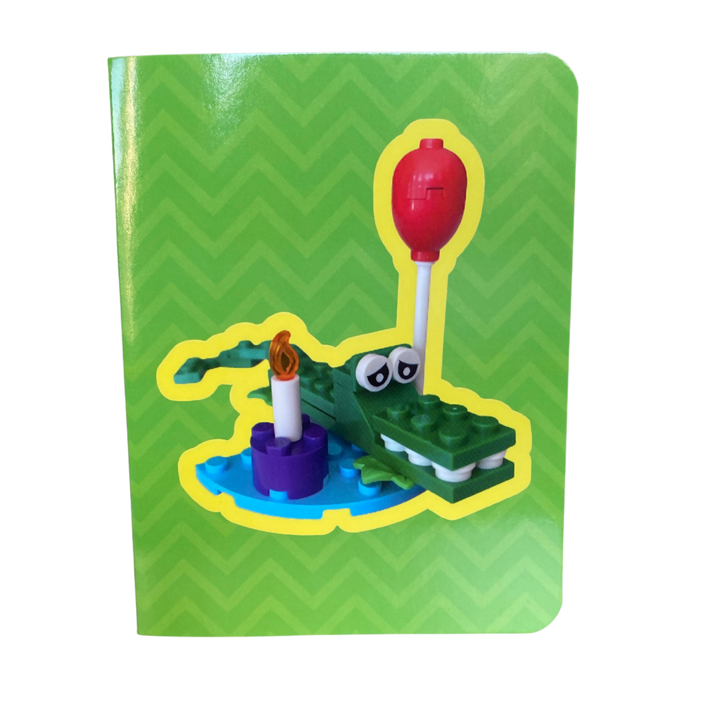 "Snappy Birthday" ~ Card with Lego
