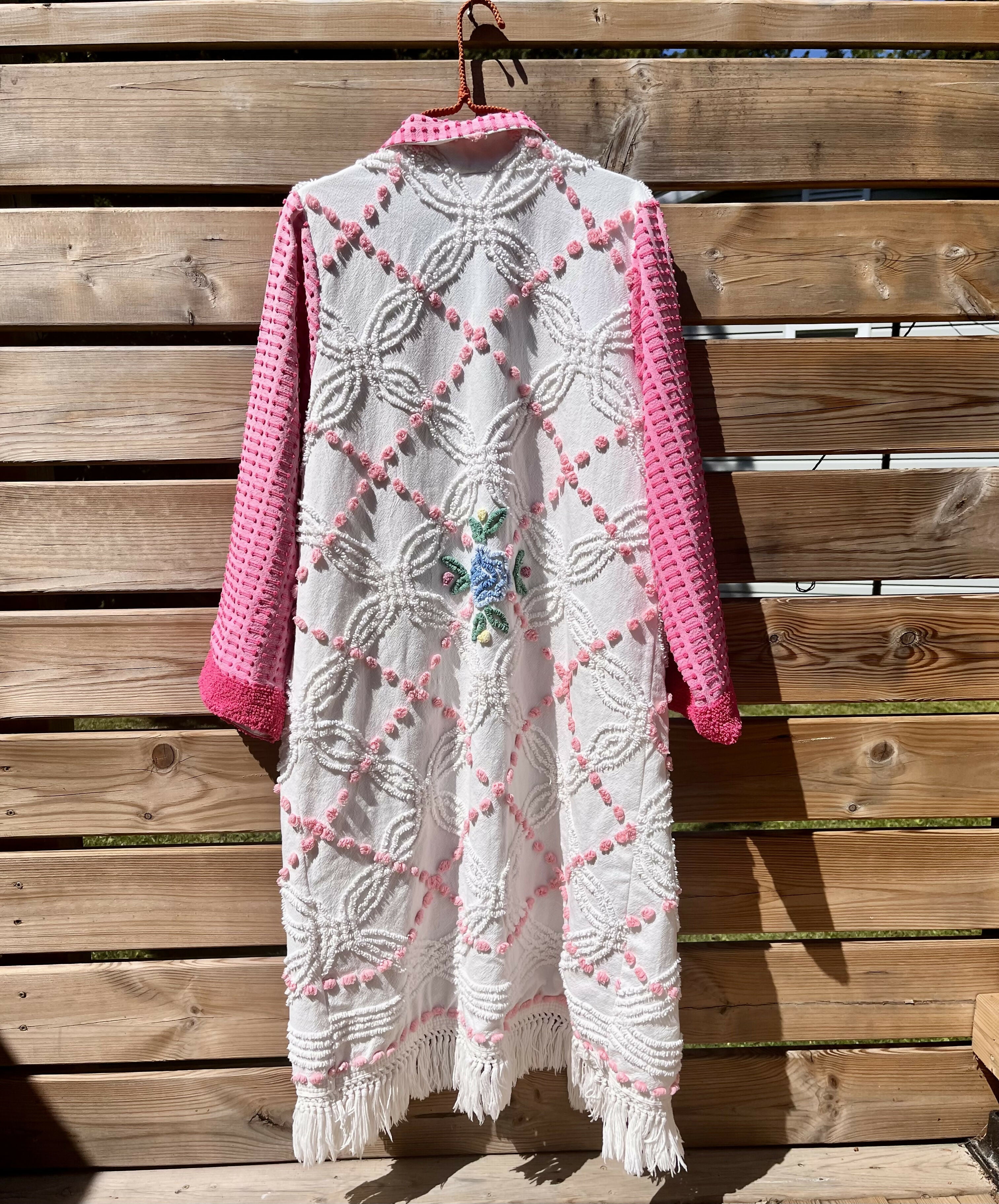 Chenille Garden Party Coat