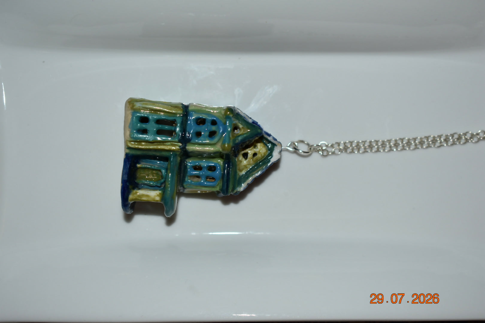 House pendent with interior