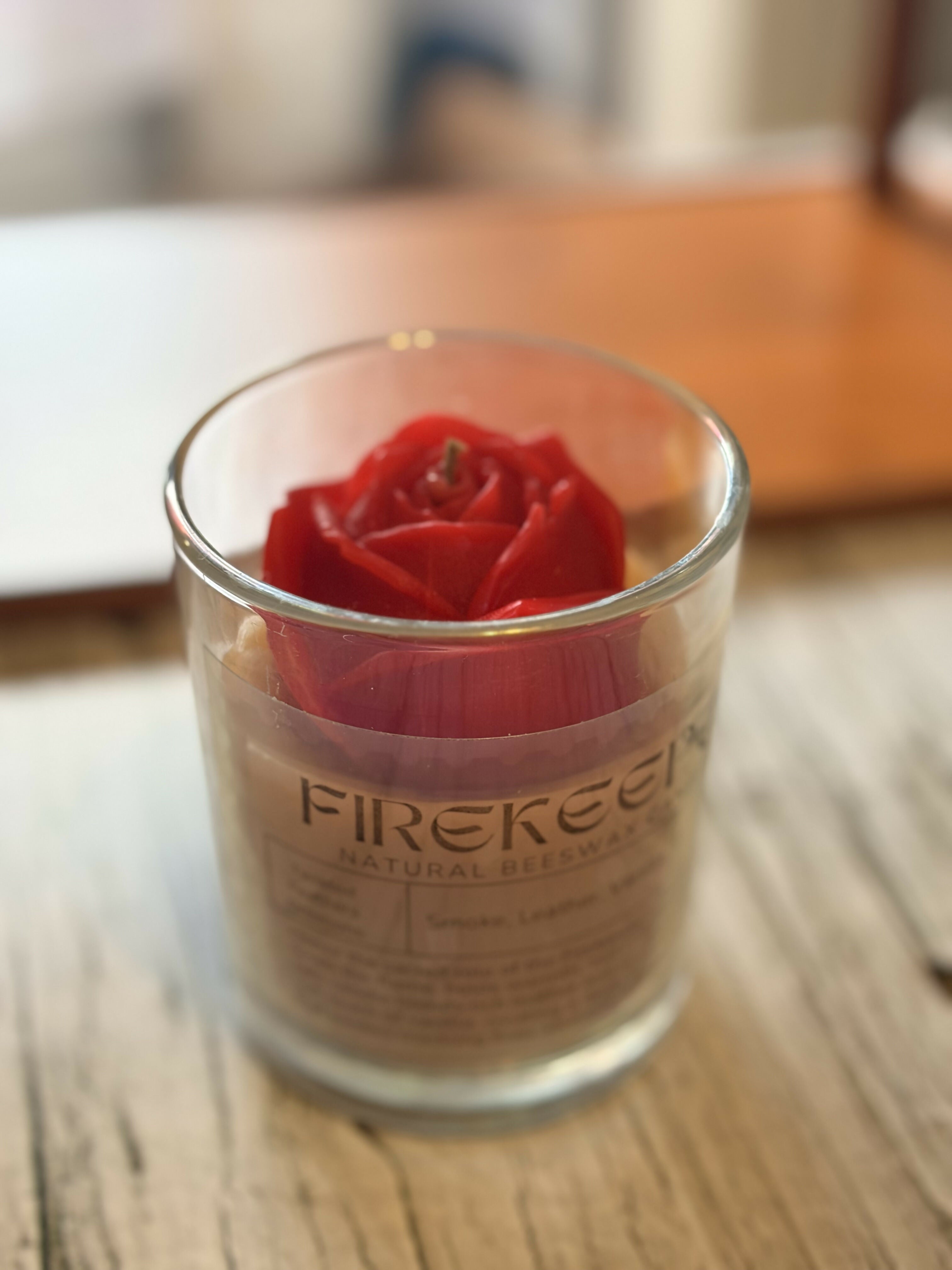 6oz Candle Glass Jar - Fire Keeper