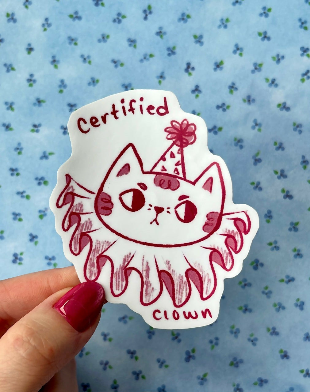Certified Clown Sticker