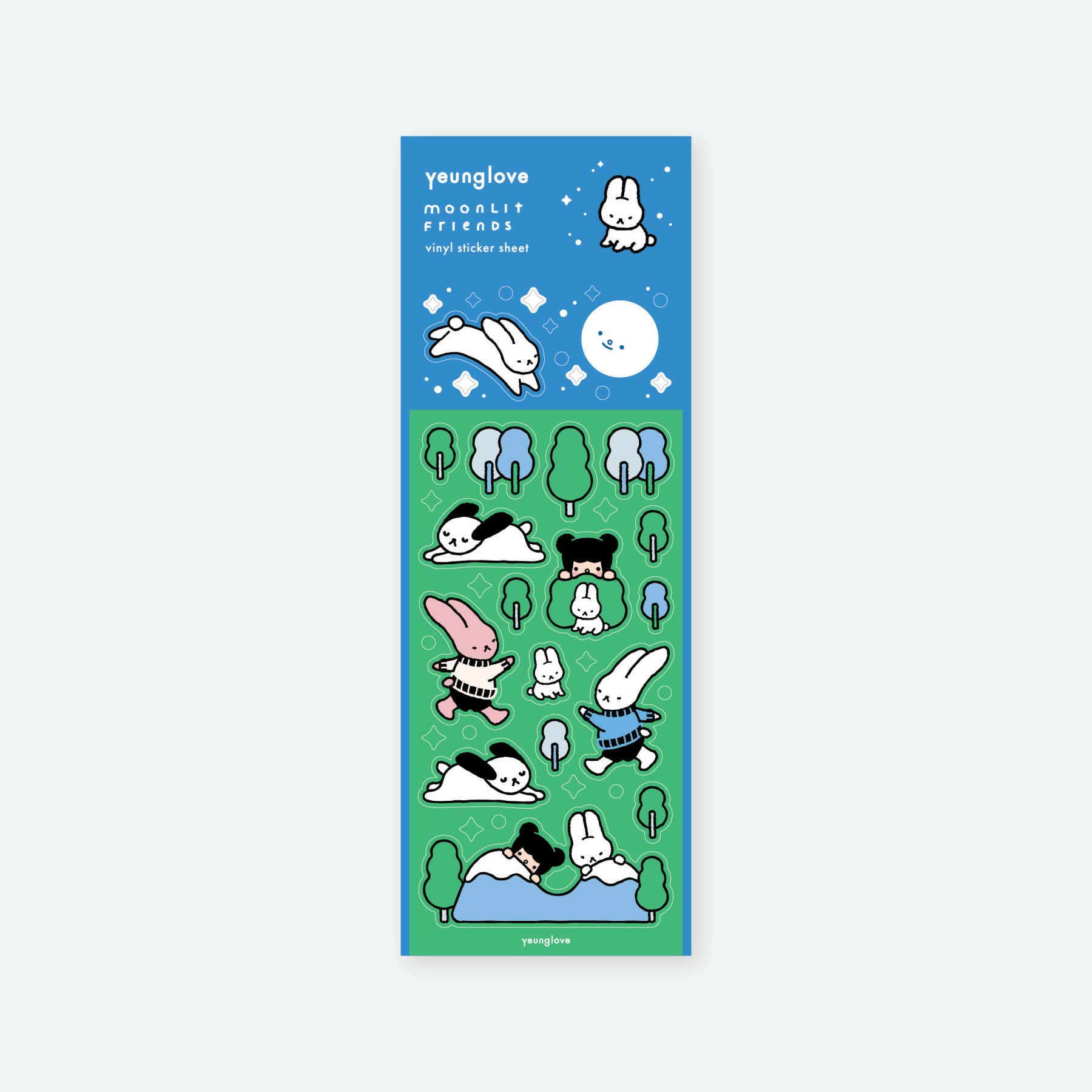 Moonlit Friends Small Sticker Sheet