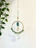 Green Stone Suncatcher