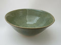 Green serving bowl