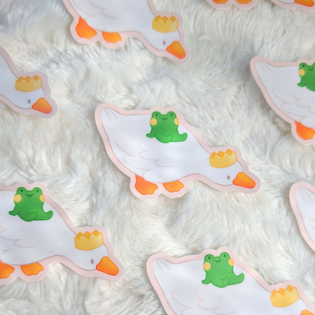 Goose Prince Vinyl Sticker