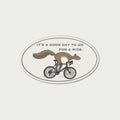 Go for a Ride Sticker