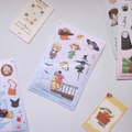 Ghibli Howls Moving Castle Fan Art Frosted Vinyl Sticker Sheet