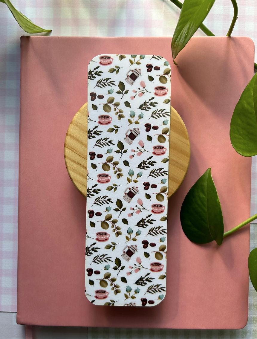 Coffee Blooming Bookmarks