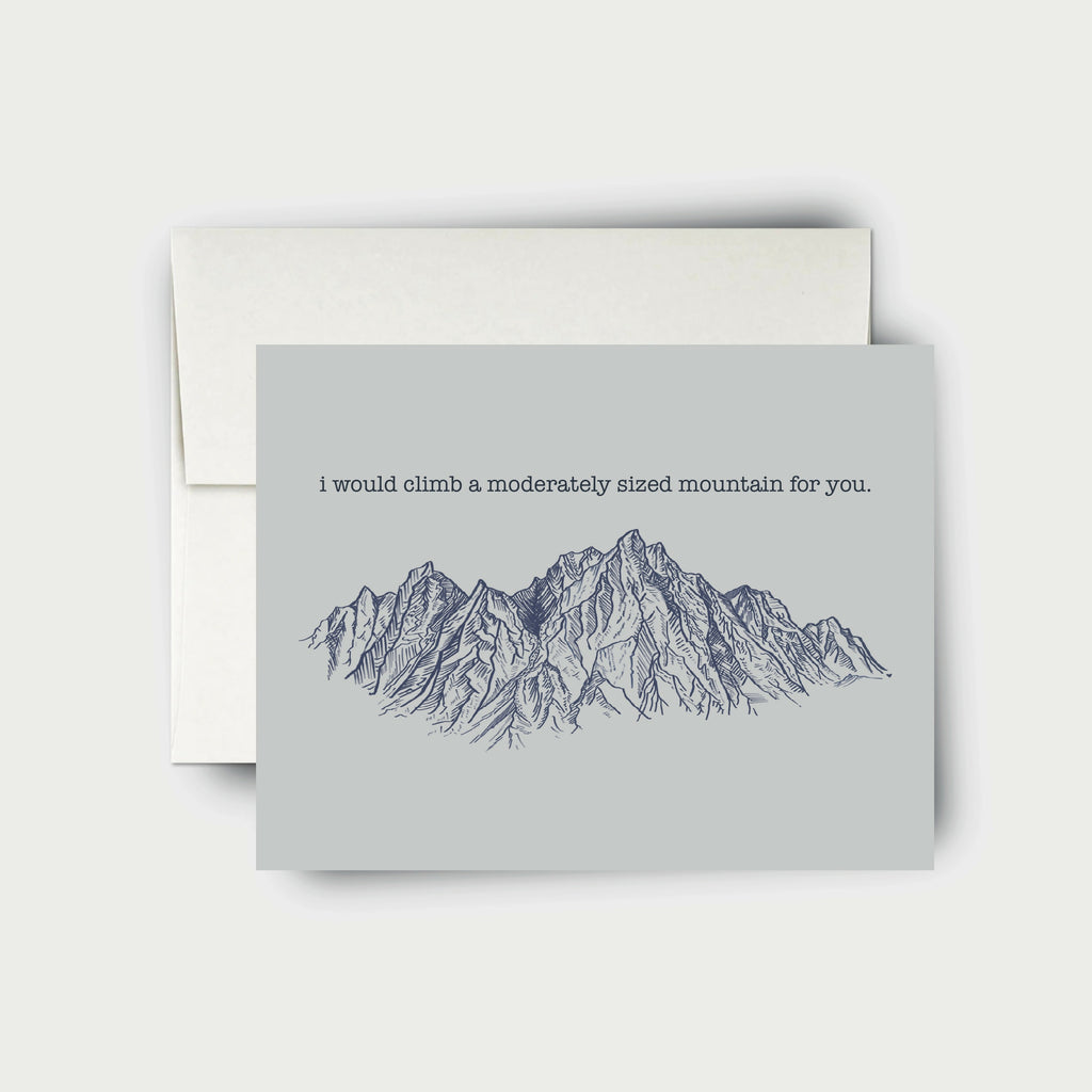 Mountain Sketch Card