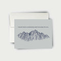 Mountain Sketch Card