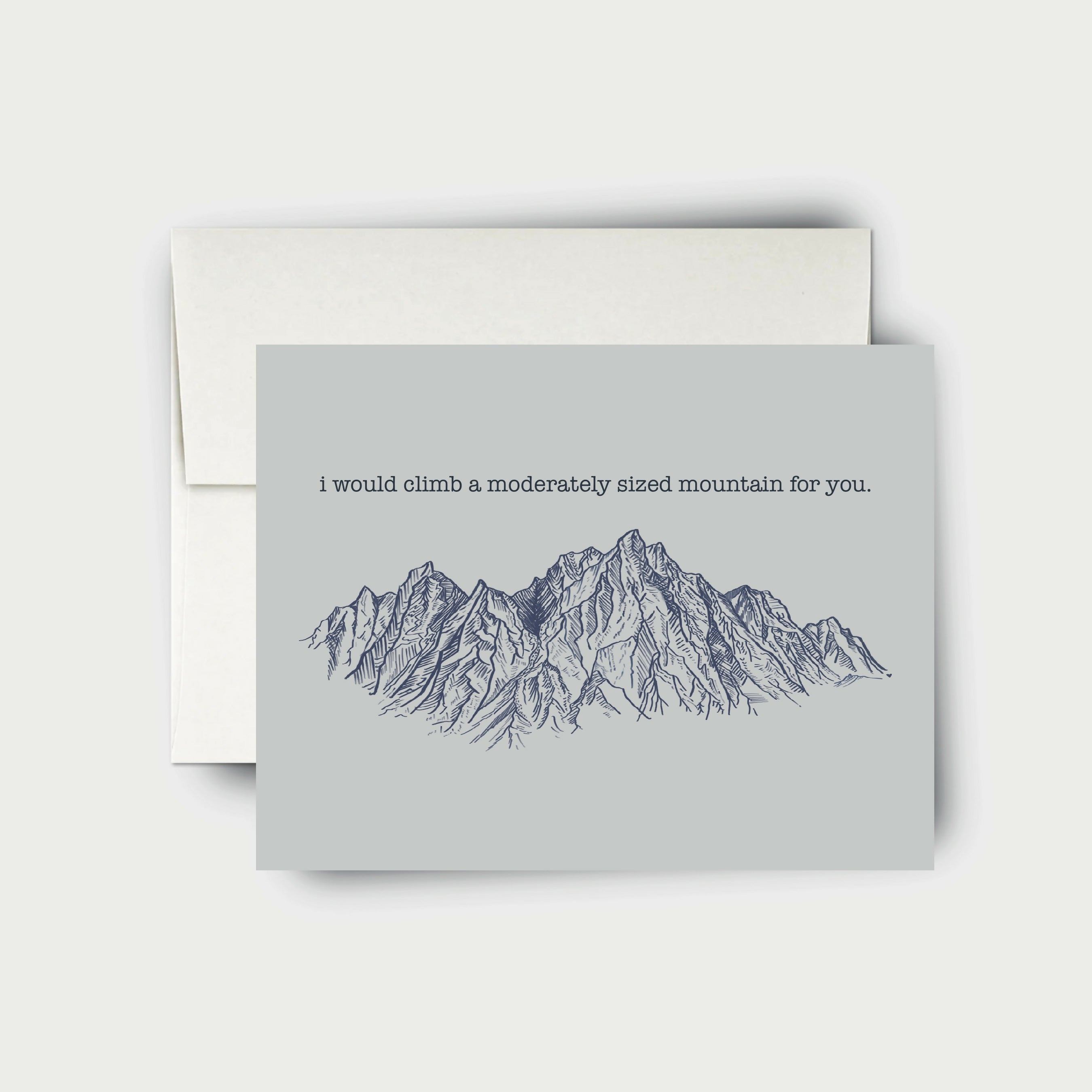 Mountain Sketch Card