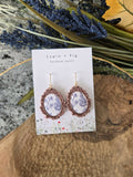 Floral Frame Earrings