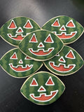 Jack-O-Lantern Watermelon Cookie