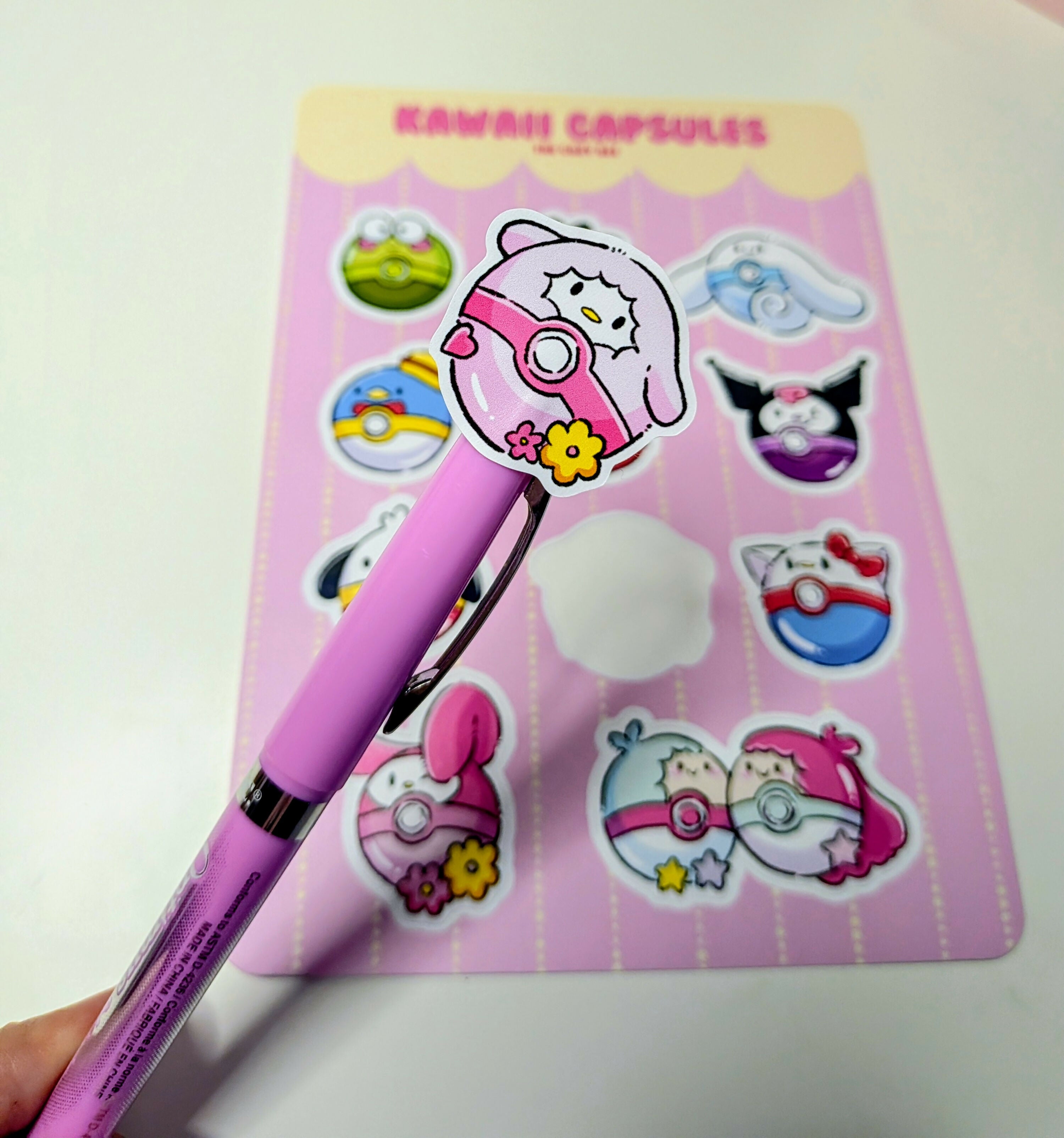 Cozy Capsules Sticker Sheet