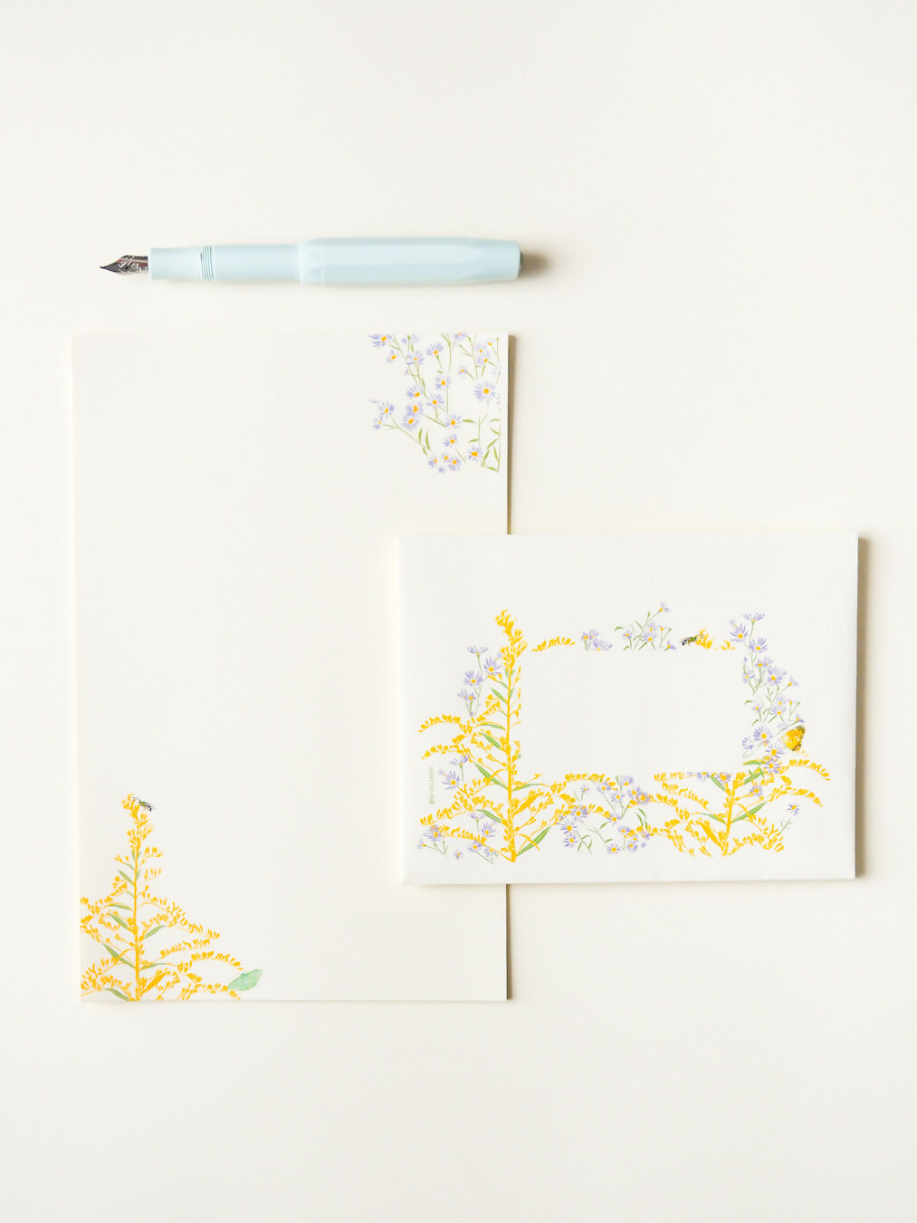 Goldenrods & Asters | Letter writing set