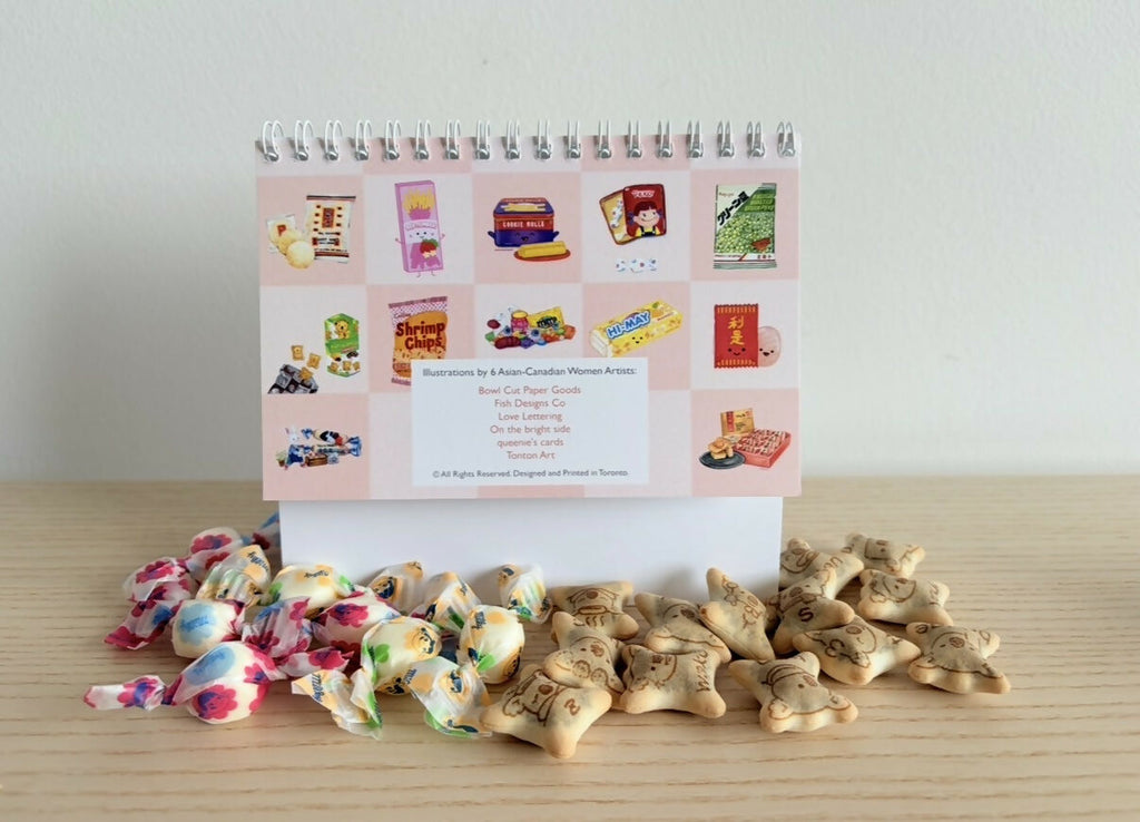 2027 Calendar - Childhood Snacks