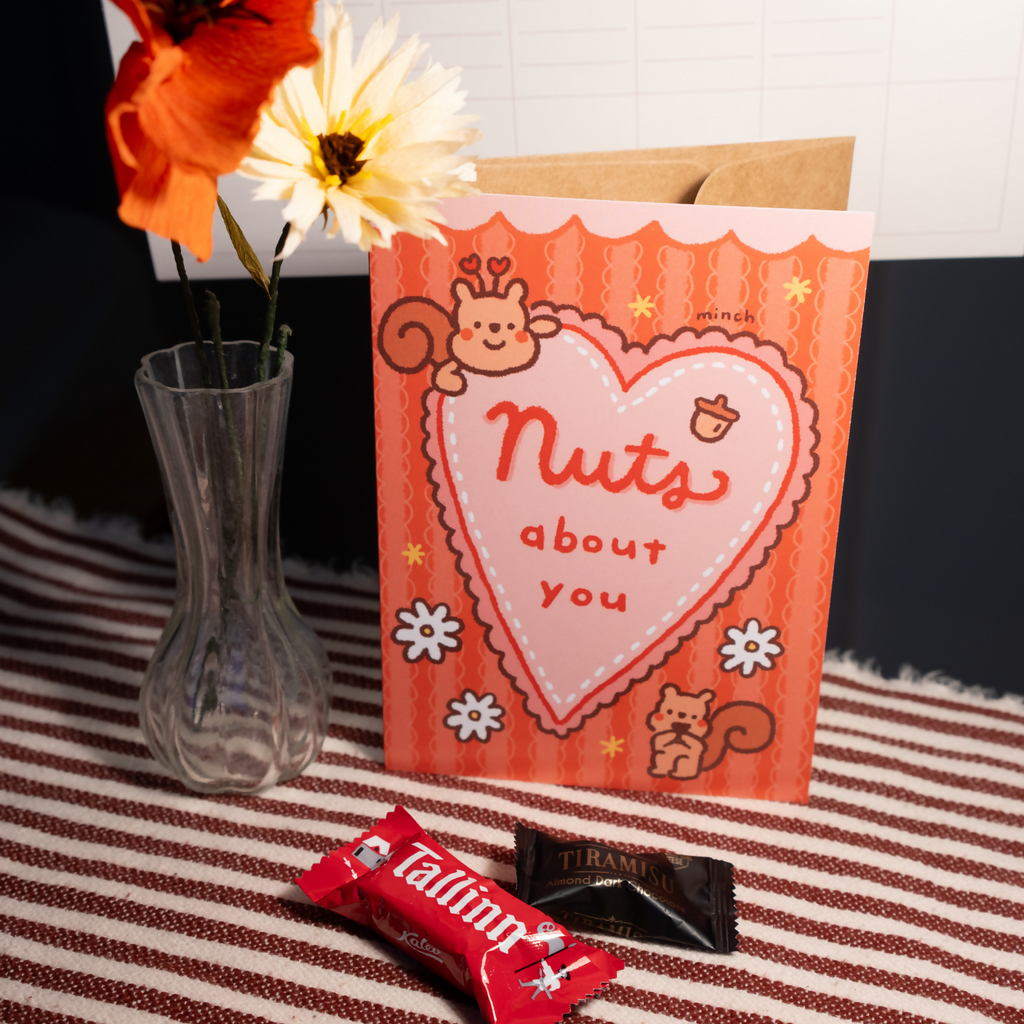 Nuts About You Greeting Card