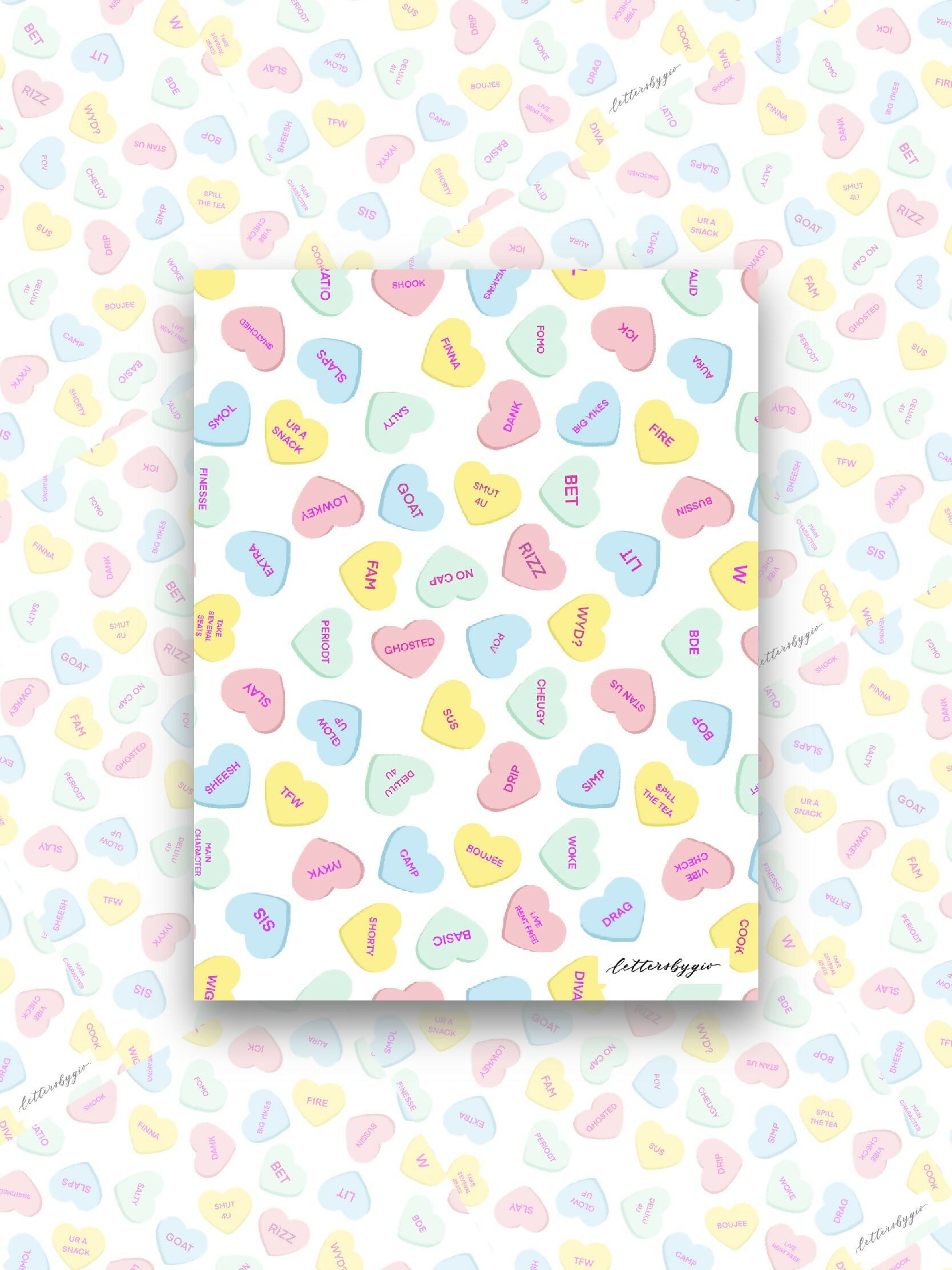 Vinyl Sticker Sheet - Gen Z