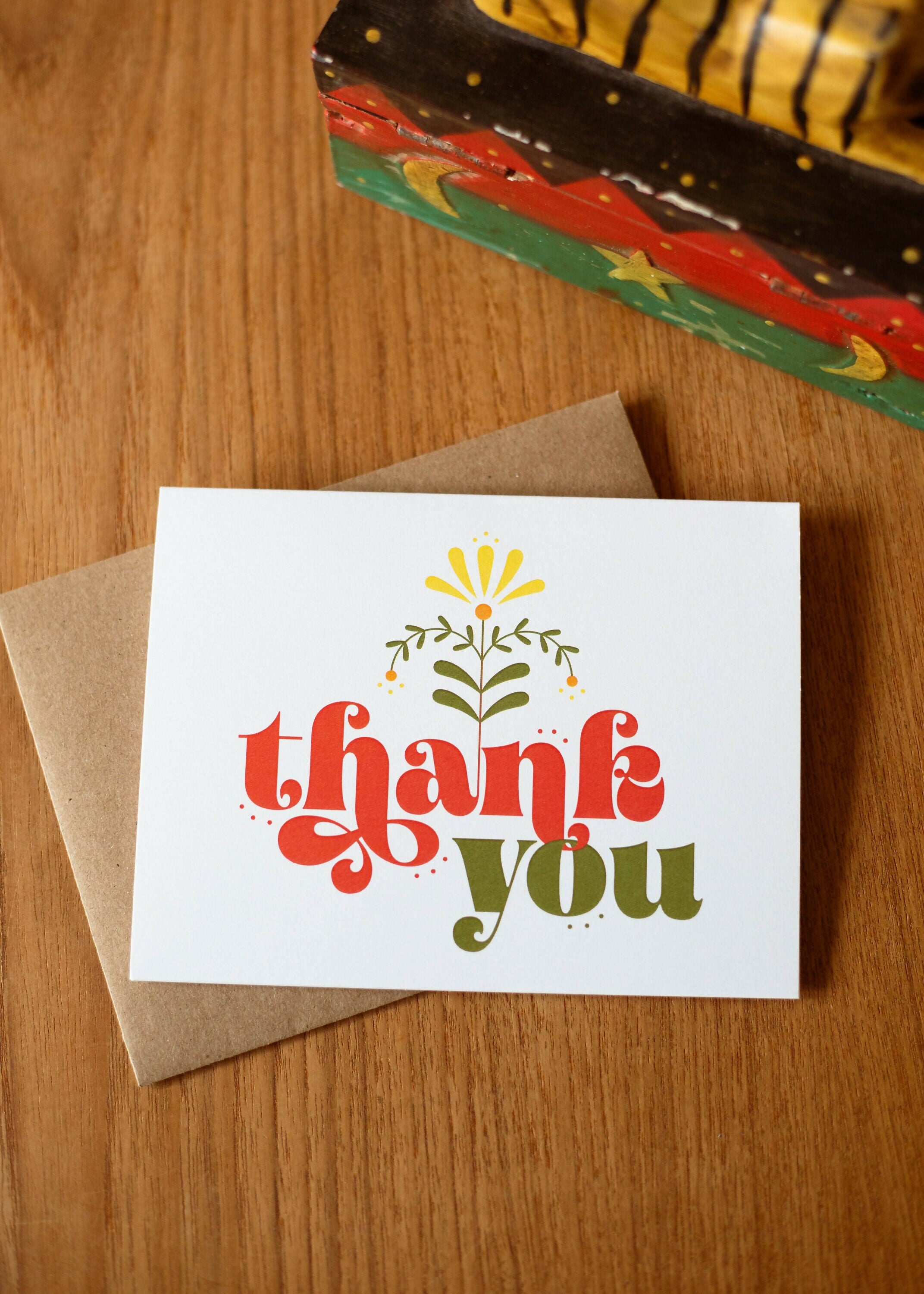 Card - Thank You Flower
