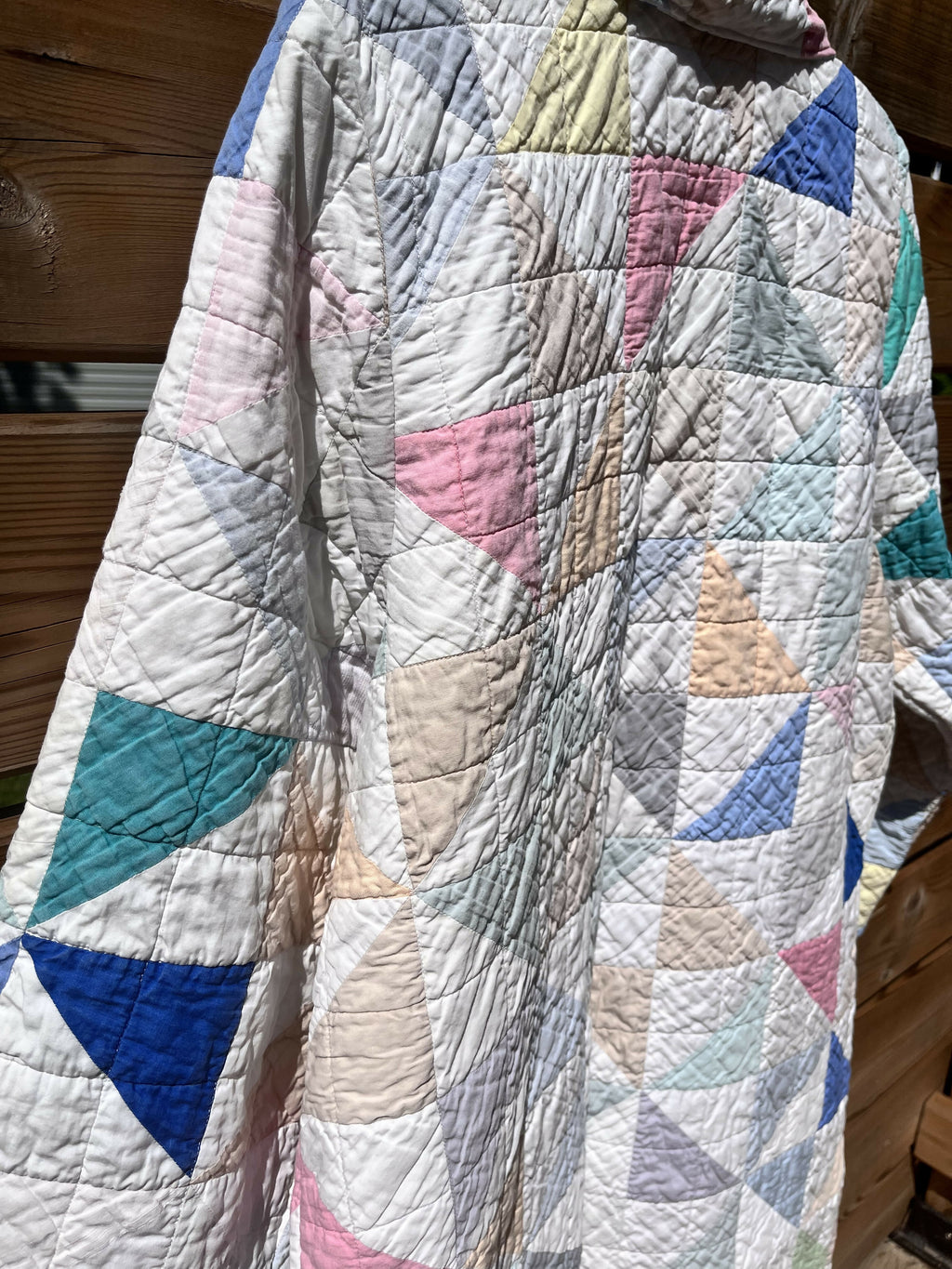 Pastel Pinwheel Coat