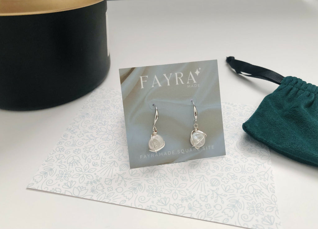 Grace Earrings (925 SS & Platinum Plated)