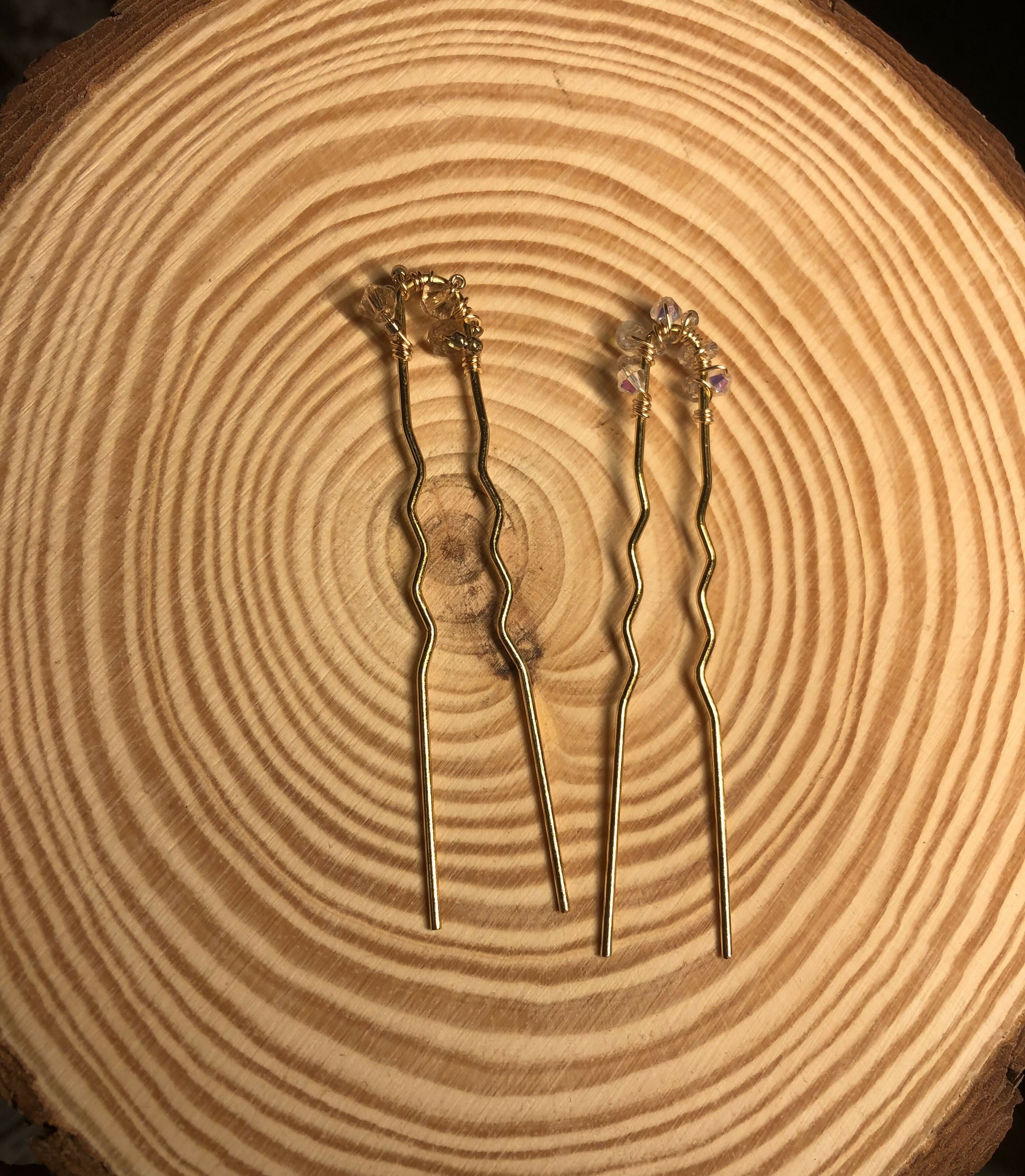 Beaded Hair Pins (single)