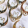 Moon Rabbit Enamel Pin
