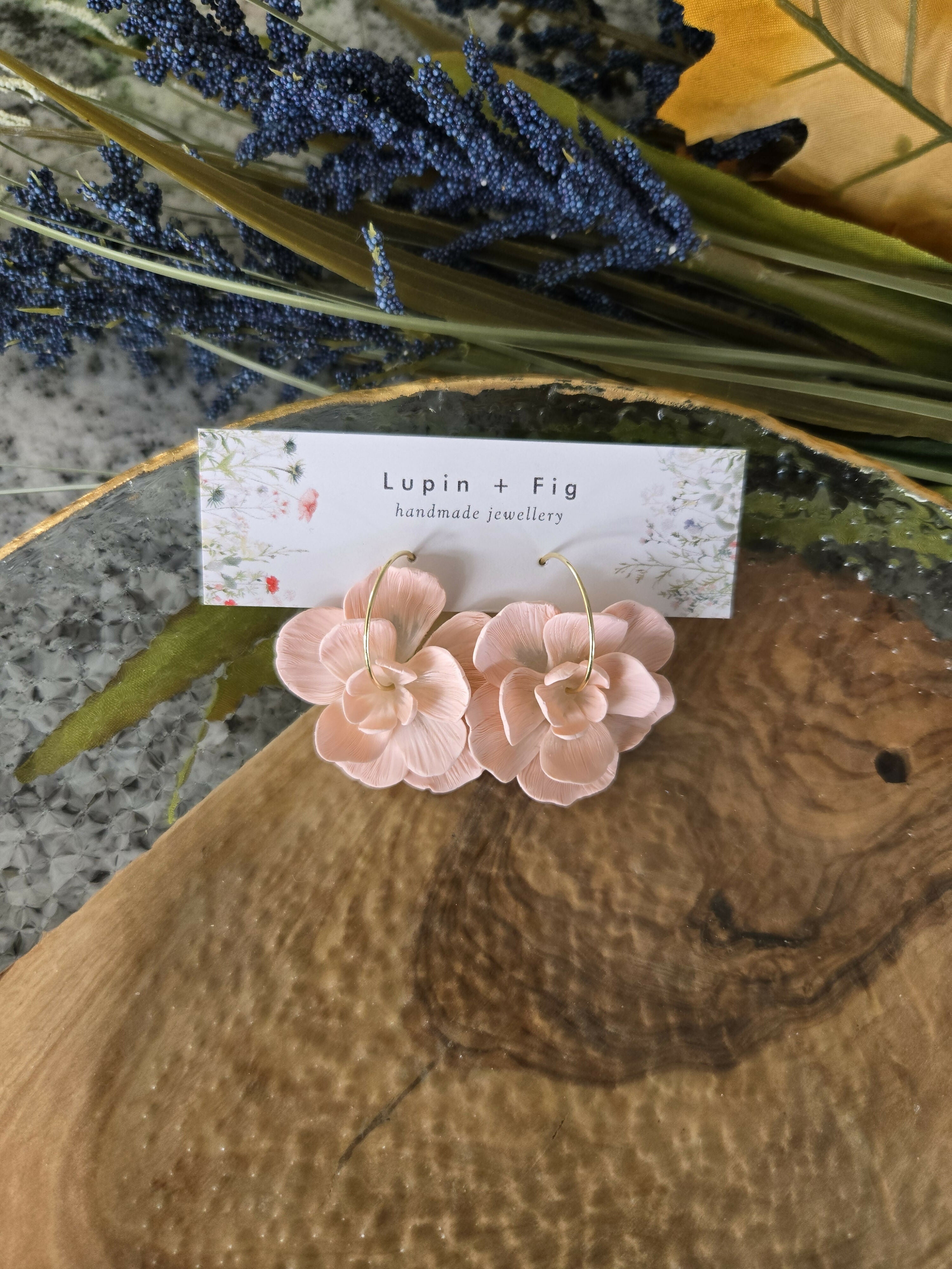Floral Hoops