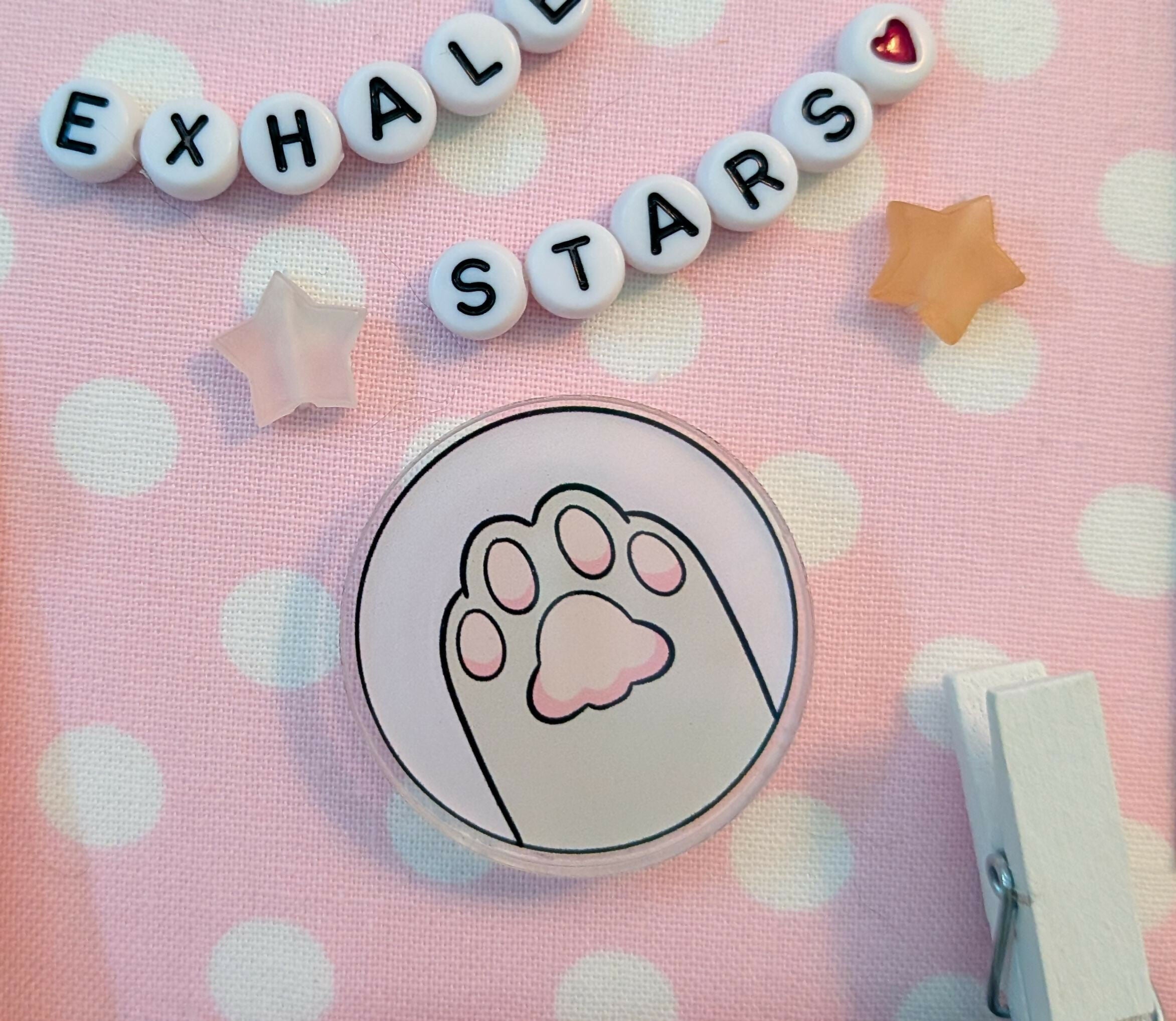 Toe Bean Team Acrylic Pin