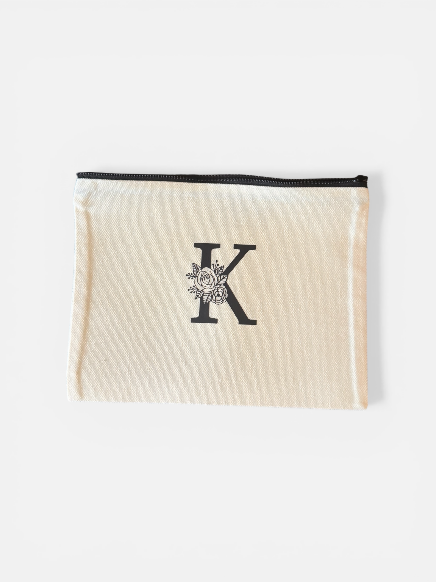J, K, L, M - Monogram letter pouches