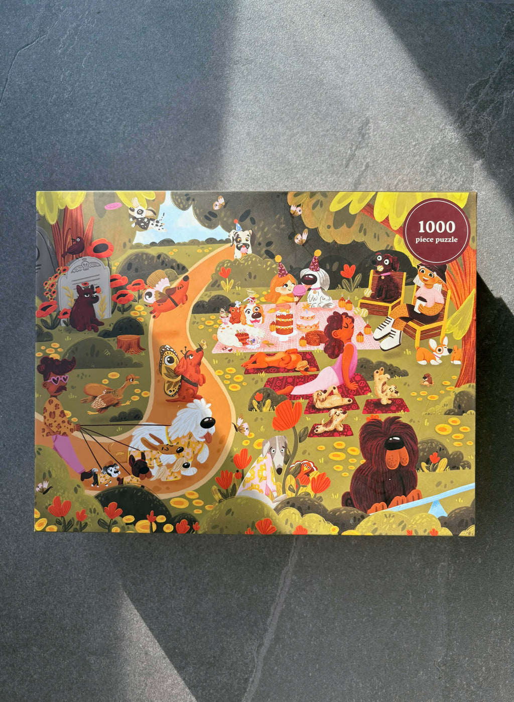 Day at the Dog Park 1000 Piece Puzzle