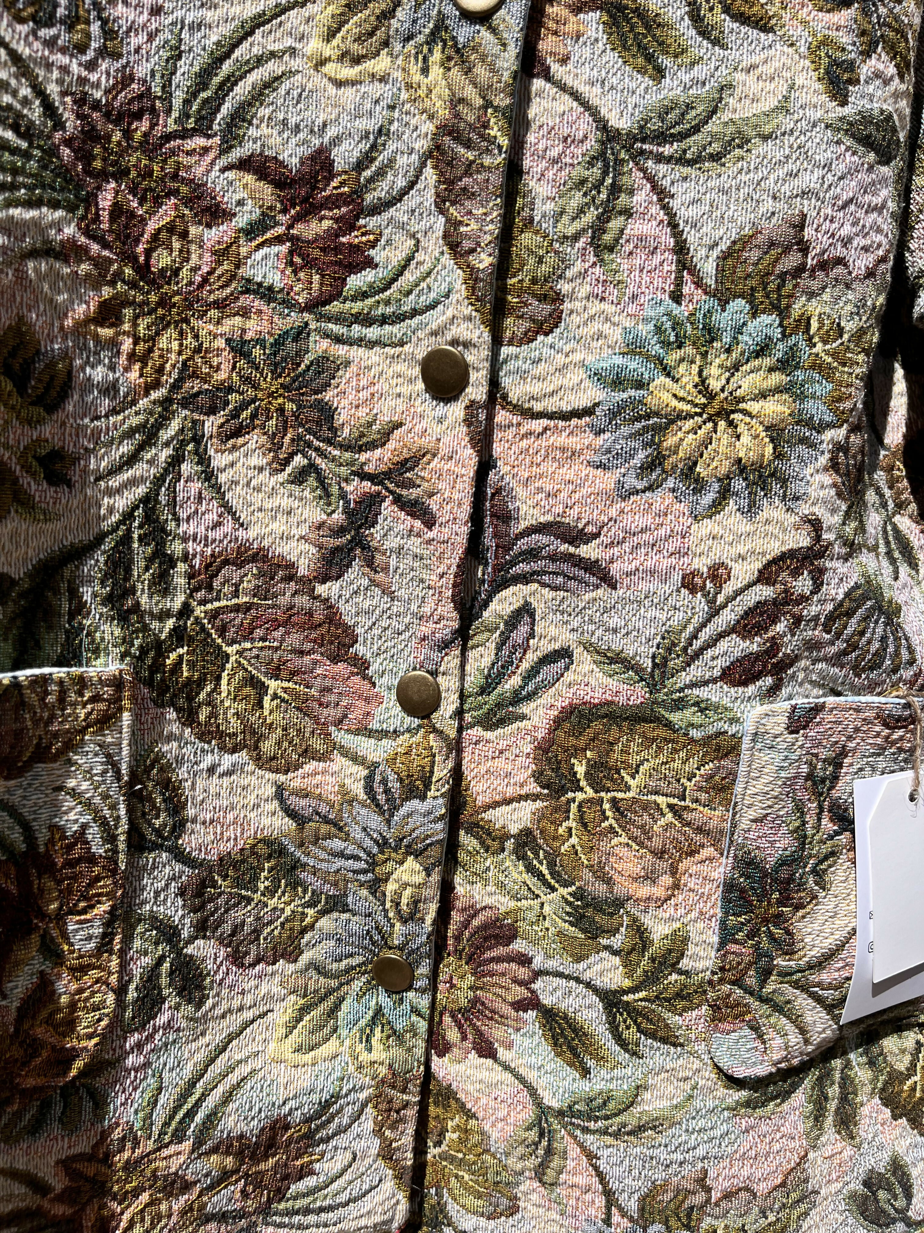 Floral Tapestry Coat