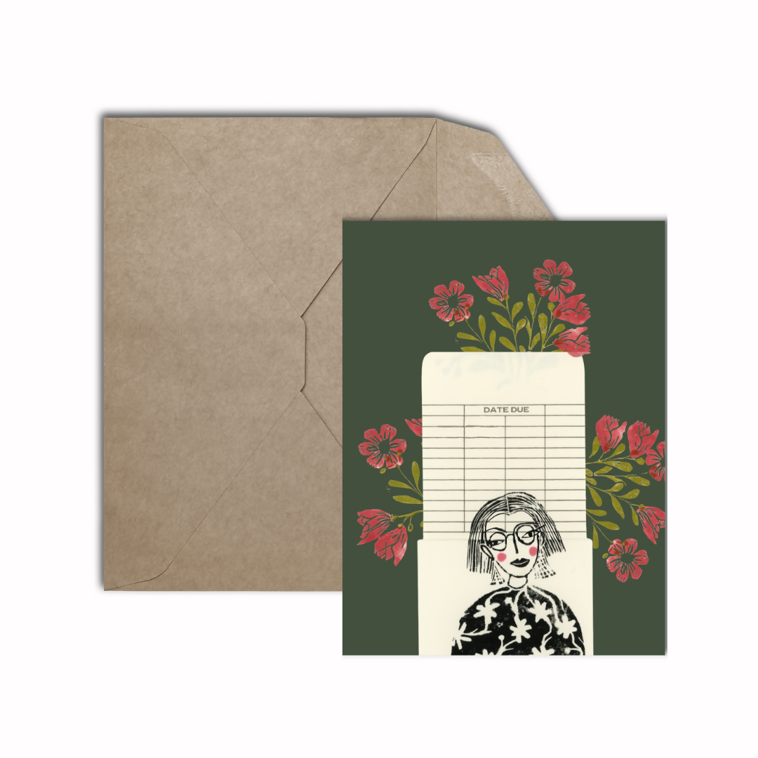Library Greeting Card