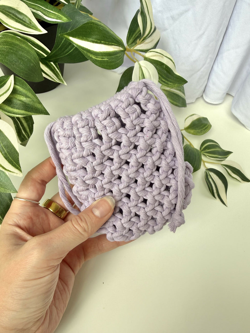 Macrame Mini Pouch