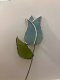 Blue Tulip Plant Stake