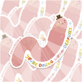 Wormderful Sticker
