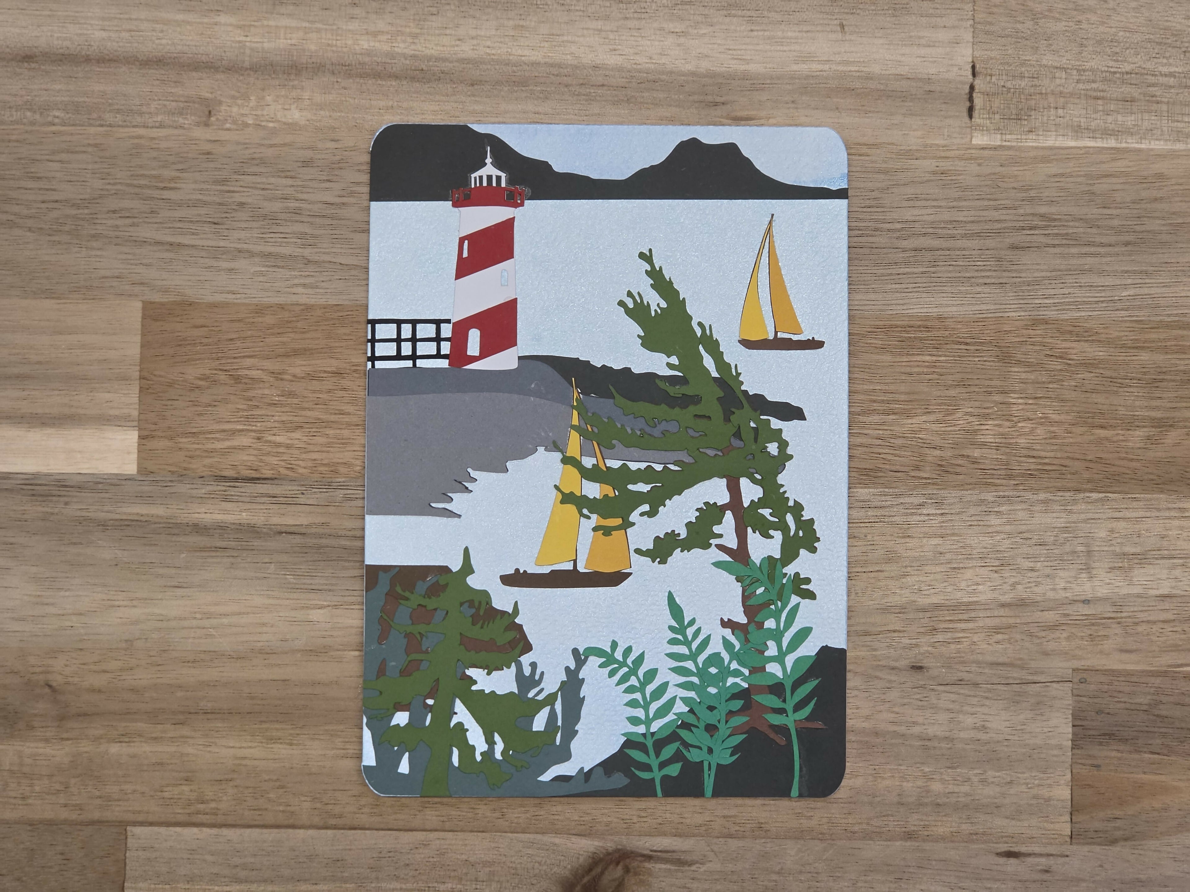 Sailing Greeting Card