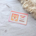 Tonka Library Card Vinyl Sticker