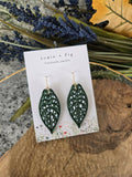 Begonia Leaf Earrings