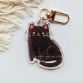Black Cat Keychain