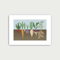 Root Veggies Print