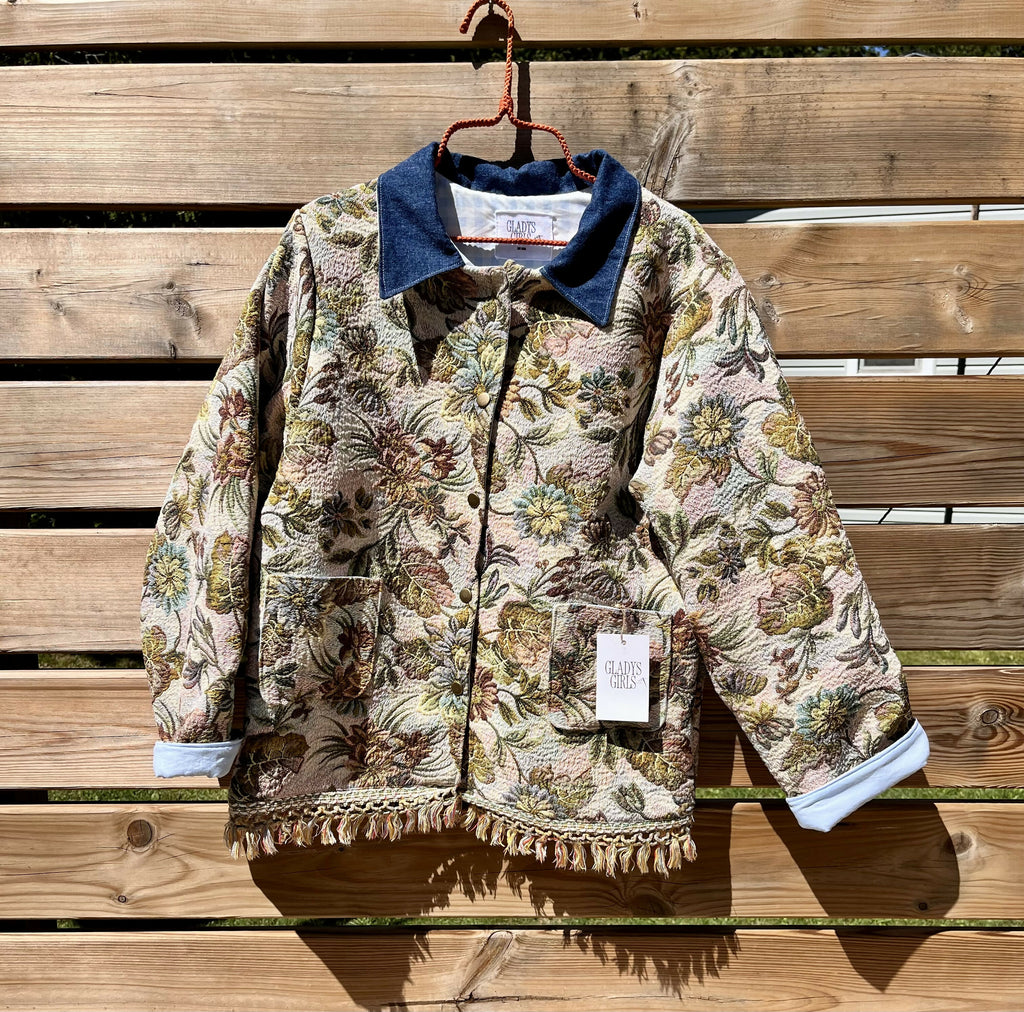 Floral Tapestry Coat