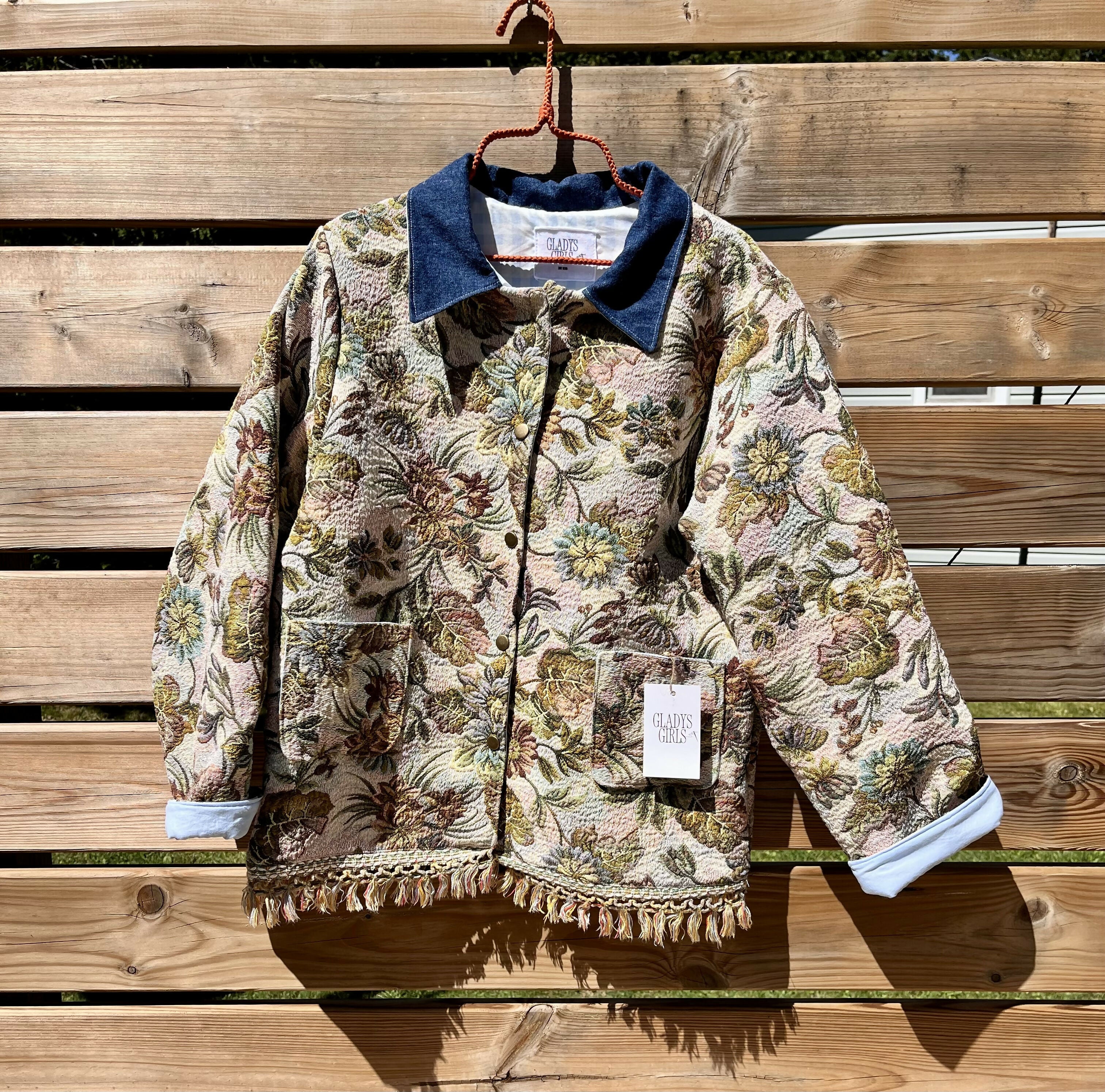Floral Tapestry Coat