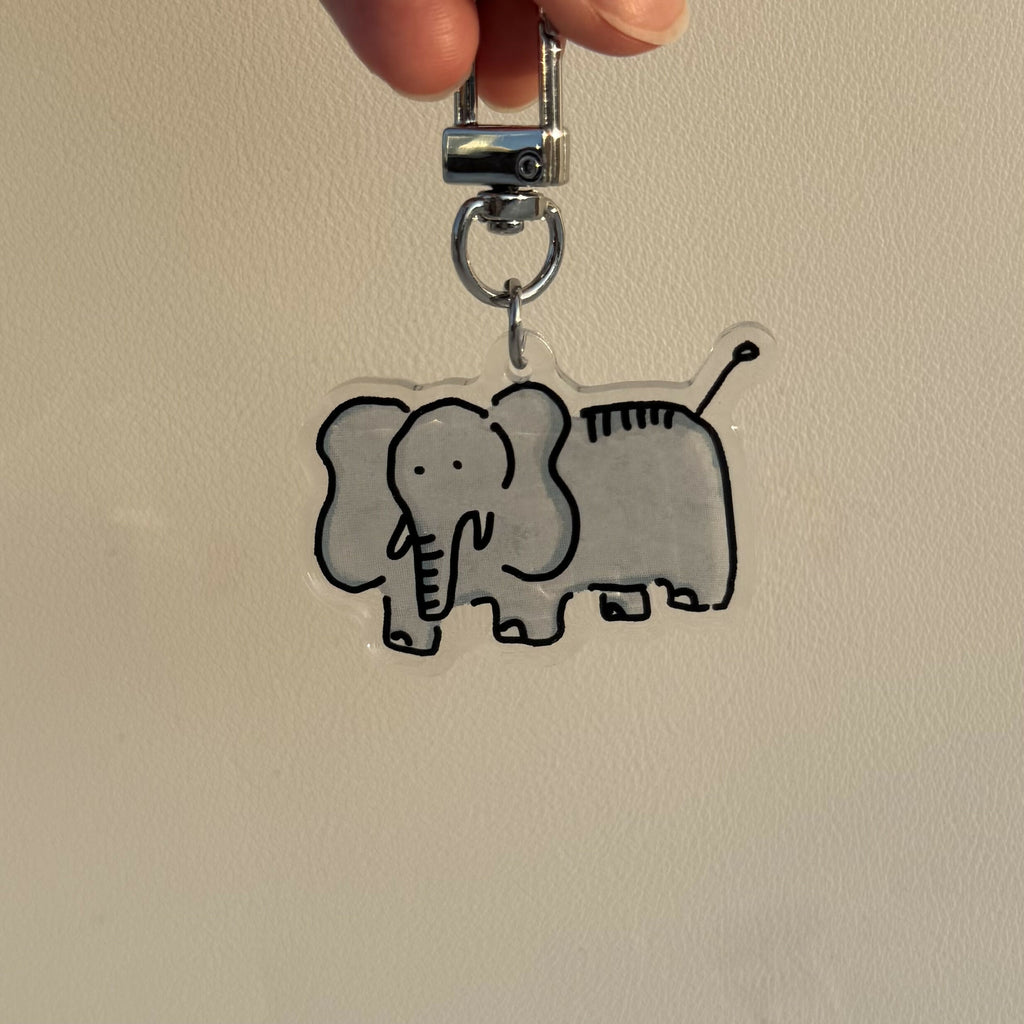 Elephant Keychain