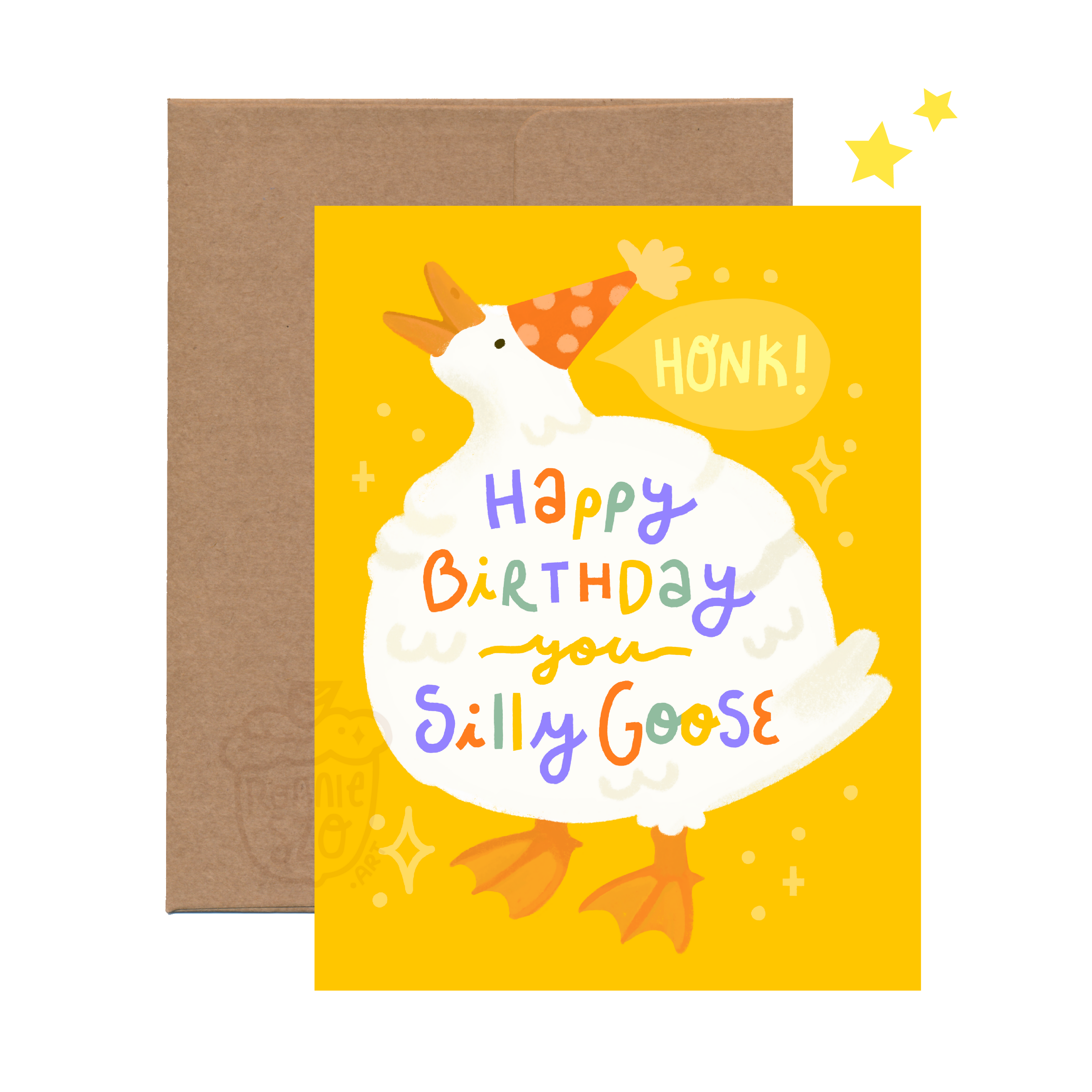 Happy Birthday Silly Goose Card