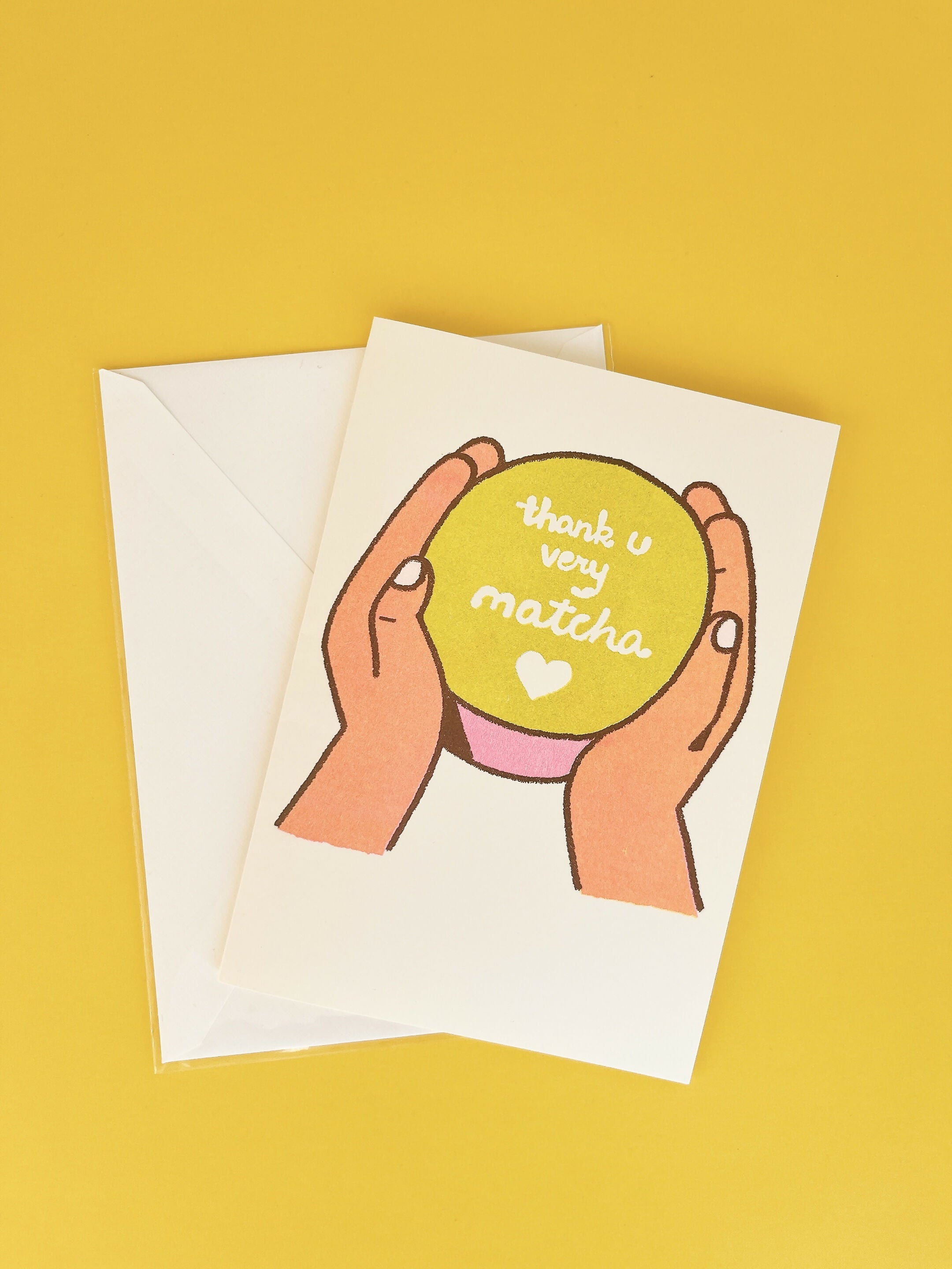 Thank U Very Matcha Card